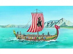  Směr Model Viking Vikingská loď DRAKKAR 1:60